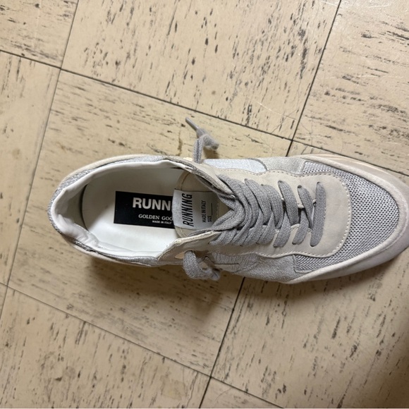 Golden Goose Deluxe Brand Sneakers in Gray and Cream - Picture 2 of 4